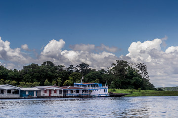 Cities of Brazil - Manaus, Amazonia - Lago do Catalao Community