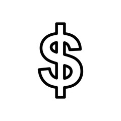 Obraz premium Money Dollar icon
