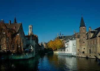 Bruges, Belgium and canal