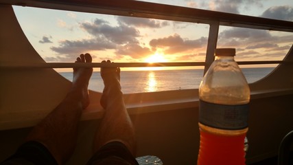 Cruise Sunset 