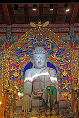 jade Buddha statues in the Dazhao Lamasery, Hohhot city, Inner Mongolia autonomous region, China