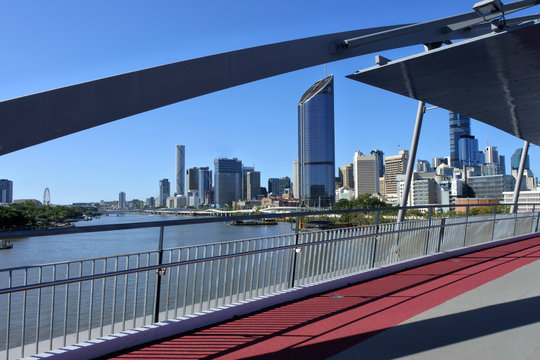 Goodwill Bridge in Brisbane, Australia