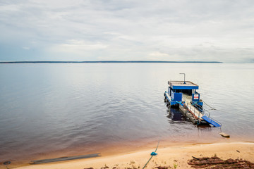 Fototapeta na wymiar Cities of Brazil - Novo Airao, Amazonas - Anavilhanas National Park