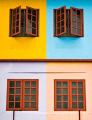 Colourful Windows Abstract