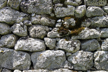 mur en pierre de Lozère
