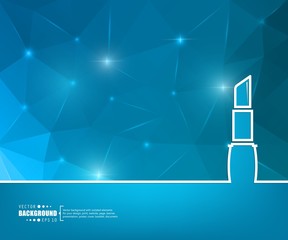 Naklejka premium Abstract creative concept vector line draw background for web, mobile app, illustration template design, business infographic, page, brochure, banner, presentation, poster, cover, booklet, document.