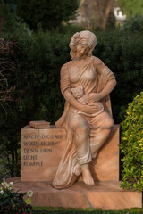 Fototapeta premium Friedhof, Engel, Statue