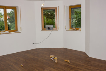 Wohnzimmerrenovierung