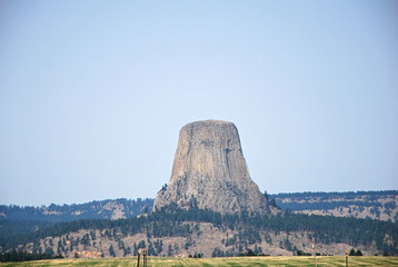 Fototapeta na wymiar Devils Tower, Wyoming