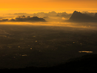 Fototapeta premium Beautiful sunset