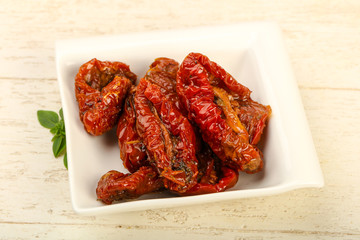 Dried tomato in olive oil