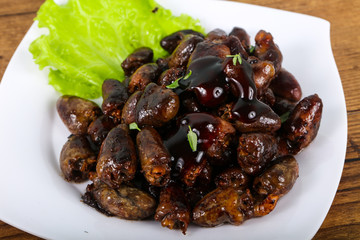Chicken hearts
