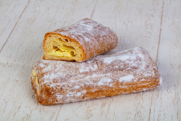 Delicious puff pastry