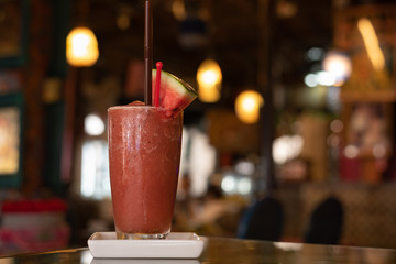 Fresh watermelon fruitshake