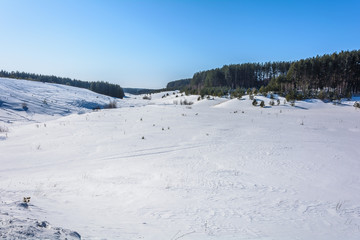 Beauty of nature in winter