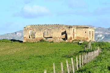 Old Cottage in the Sicilian Countryside, Mazzarino, Caltanissetta, Italy, Europe