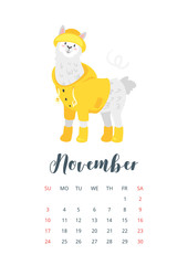 2019 year monthly calendar