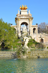  Parque de la Ciutadella en Barcelona.