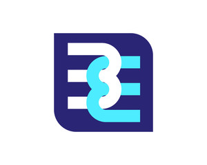 BE BB 33 logo icon template