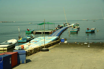 Fischerdorf bei Naklua, Thailand