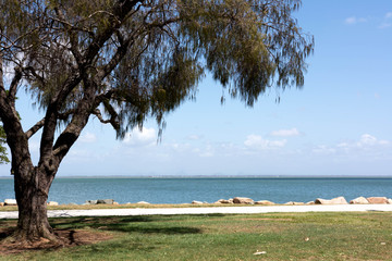 Peaceful oceanfront photo