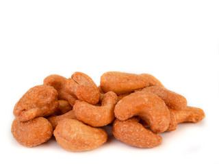 cashew nuts heap.