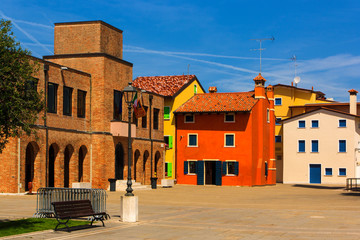The old town of Caorle, Italy