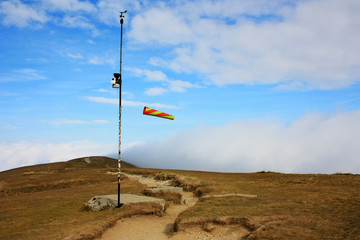 Weather station on Monte Baldo, Italy