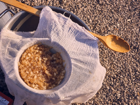 cooking on gravel