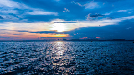 Sunset, Mabul Island