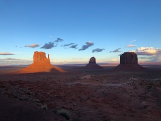 Sunset Monument Valley