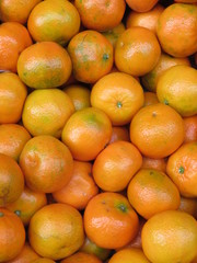 Delicious oranges very appealing with a magnificent color