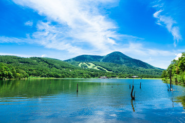 長野県　女神湖