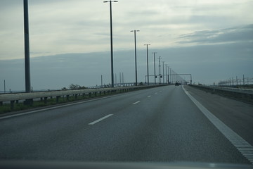 Fototapeta premium Dual Carriageway and Bridge 1