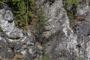 The stone kingdom of marble rocks - the beauty and grandeur of nature
