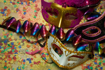 Silvester Karneval Fasching Maske