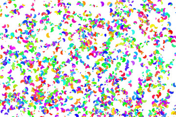 Streamers and confetti.