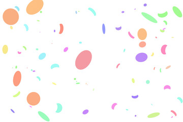 Streamers and confetti.