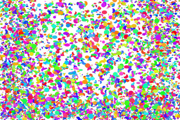 Streamers and confetti.