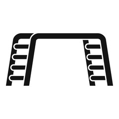 Kid amusement bar icon. Simple illustration of kid amusement bar vector icon for web design isolated on white background