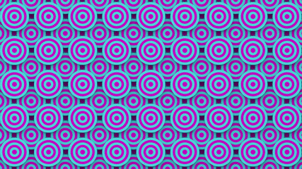 Circle  abstract background  3d rendering