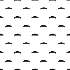 Outdoor fest tent pattern seamless vector repeat geometric for any web design