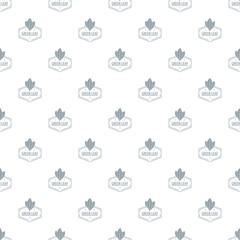 Green leaf pattern vector seamless repeat for any web design