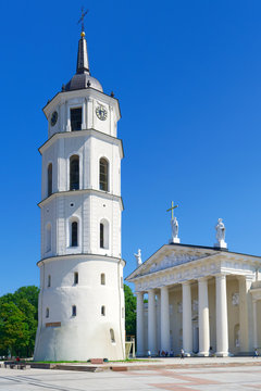 Glockenturm Kathedrale Vilnius, Litauen