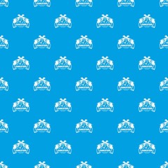 Gangsters pattern vector seamless blue repeat for any use