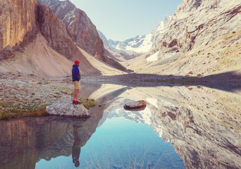 Fann mountains lake