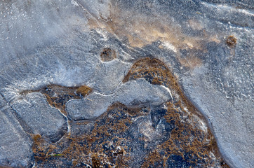 abstract ice texture