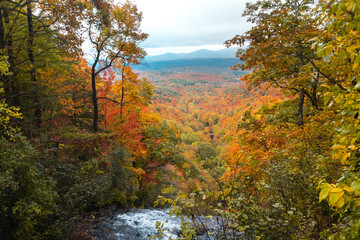 Amicalola Waterfalls in Georgia