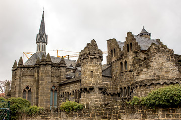 Obraz premium Castle Loewenburg, Kassel Germany