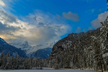 Hinterstoder Winterlandschaft